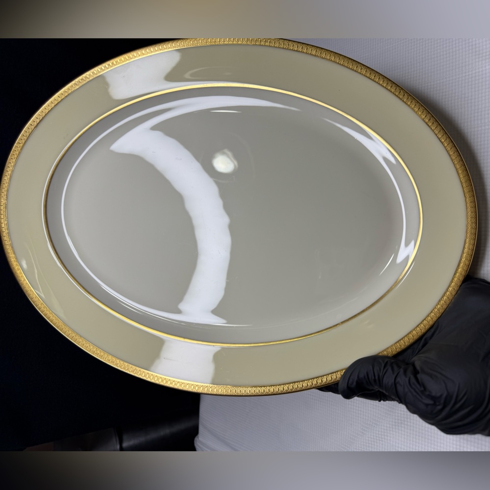 Springfield By Lenox, Oval serving platter B-346-A . Vintage, never used